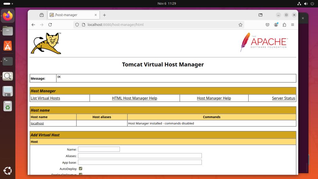 如何在Ubuntu 24.04上安装和配置Tomcat