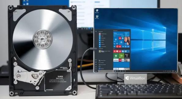 如何在VirtualBox中启用物理硬盘支持？