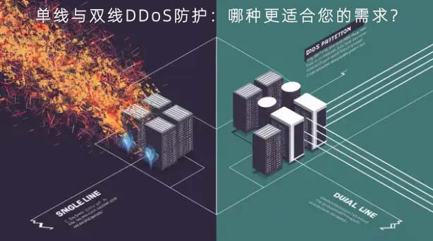 单线与双线DDoS防护:哪种更适合您的需求?