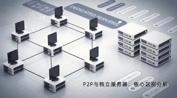 P2P与独立服务器：核心区别分析