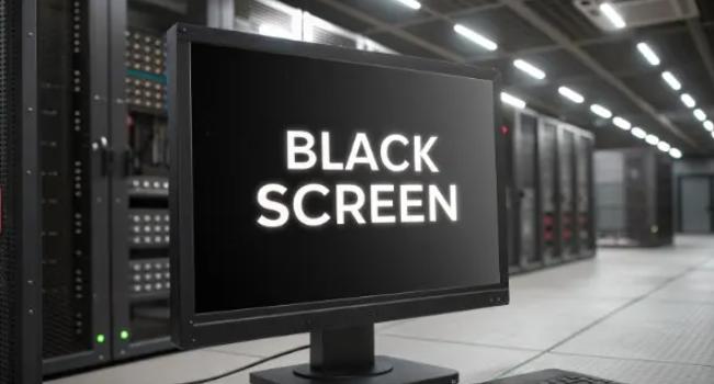 美国服务器黑屏问题如何快速排查和解决？