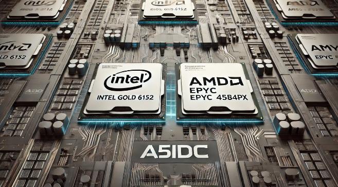 香港服务器评测：Intel Gold 6152 vs AMD EPYC 4584PX 性能对比与选购指南