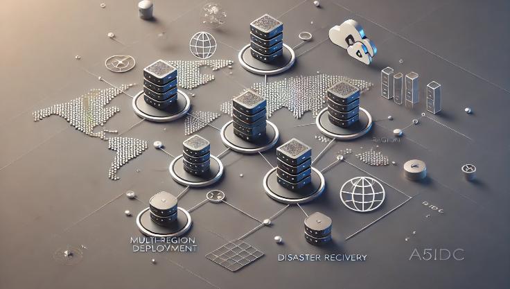 如何在日本和韩国服务器之间构建多地域的容灾体系？