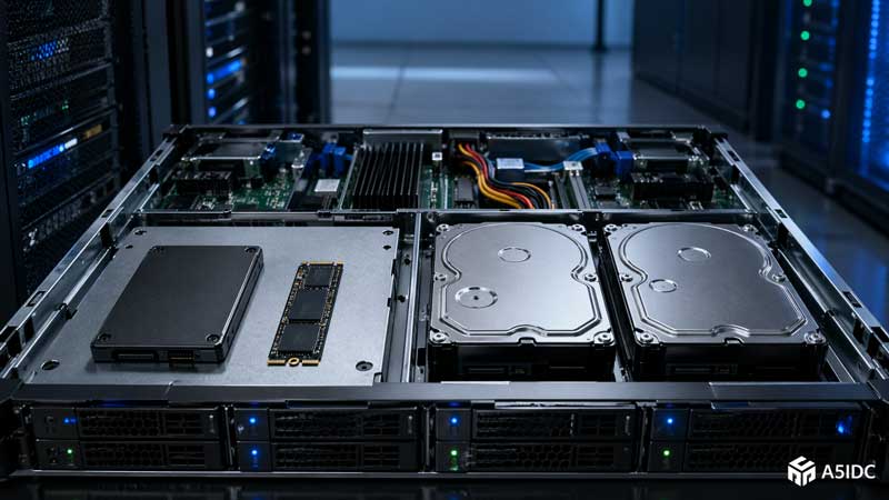 海外下载站服务器硬盘选 SSD 还是 HDD？从大文件下载、并发读取到存储架构完整分析