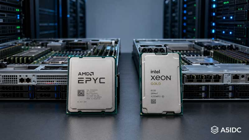 美国AMD服务器和Gold服务器租用哪个好？EPYC与Xeon Gold配置、性能和适用场景对比