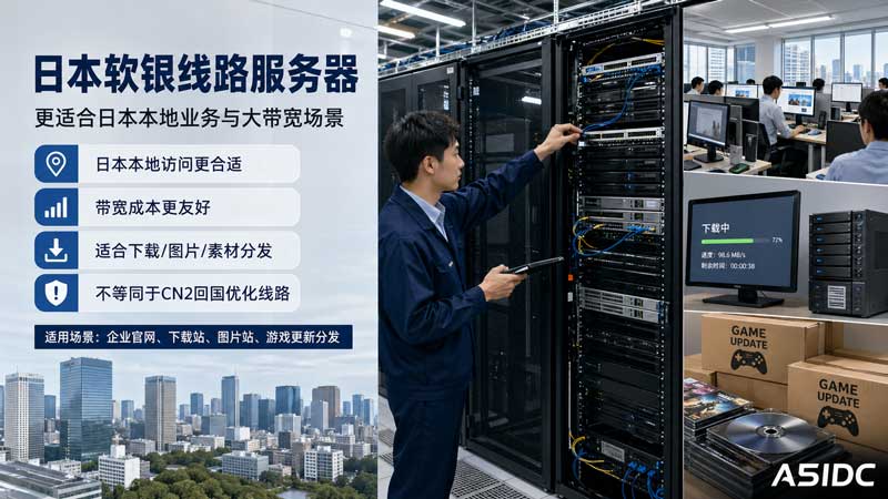 日本软银线路服务器优势解析：SoftBank 带宽适合哪些业务场景？
