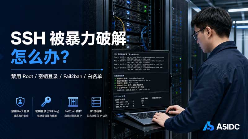 SSH被暴力破解怎么办？别只改端口，这几步才是真正止损