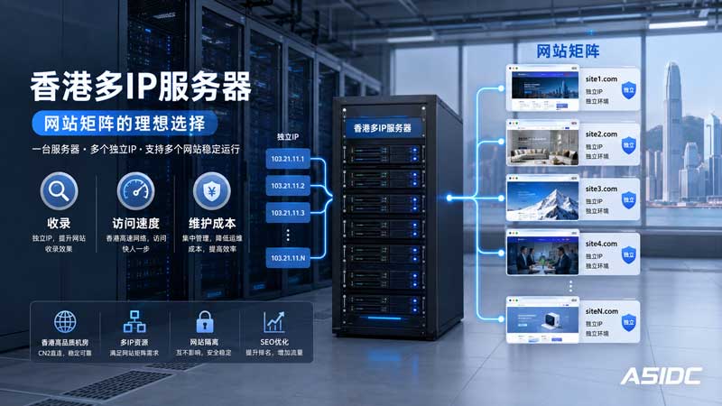 香港多IP服务器适合做网站矩阵吗？收录、速度和维护成本一次讲清楚