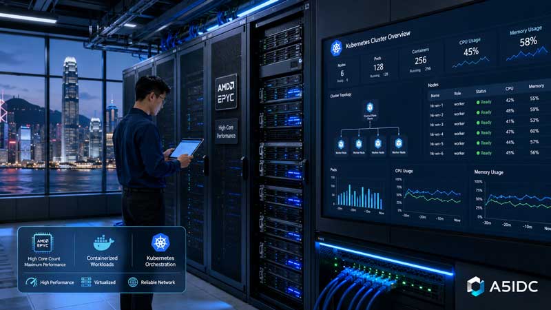 香港AMD服务器跑 Kubernetes 到底稳不稳？高核心配置做 K8s 节点前要看懂这些问题