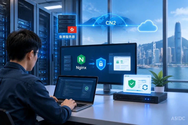 生产环境中香港服务器搭配CN2线路,Nginx反向代理与证书续期如何配置