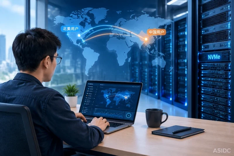 面向中国与北美用户的数据库,如何根据访问路径判断美国NVMe服务器部署位置?