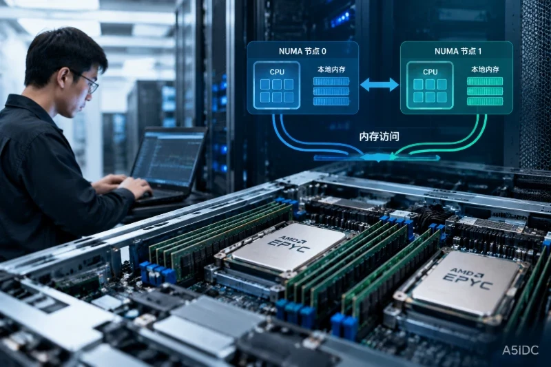 日本AMD服务器多核性能为何受NUMA影响：EPYC内存访问机制怎么工作