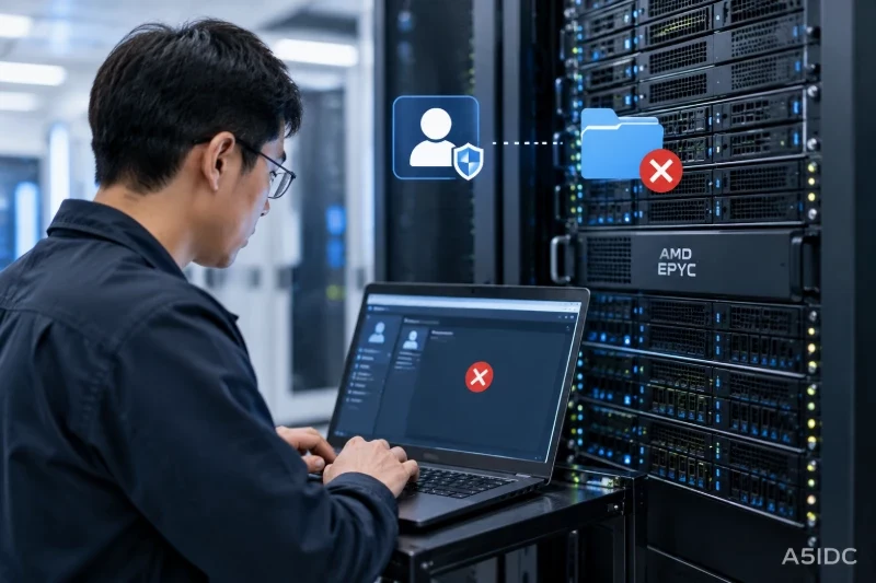 香港AMD EPYC服务器多线程服务报权限错误,如何检查服务身份与目录权限