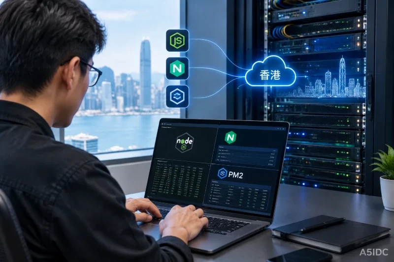 Node.js网站部署到香港服务器后如何稳定运行:Nginx、PM2与日志轮转怎么配