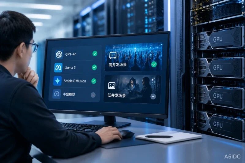 AI推理业务选择GPU服务器:哪些模型与并发场景适合,哪些不适合?