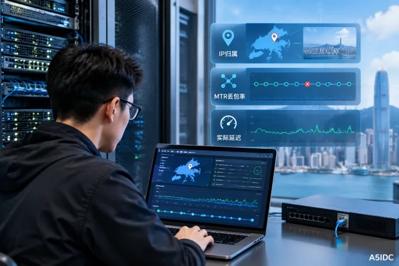 香港原生IP服务器交付后,如何用IP归属、MTR丢包率和实际访问延迟验收线路