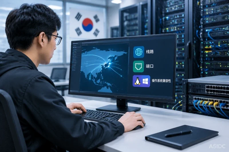 韩国服务器部署网站前需确认哪些条件:线路、端口与操作系统兼容性