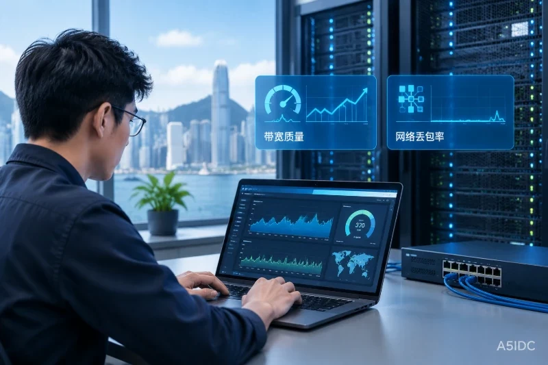 选择香港服务器重点看哪些指标:带宽质量与网络丢包率怎么判断