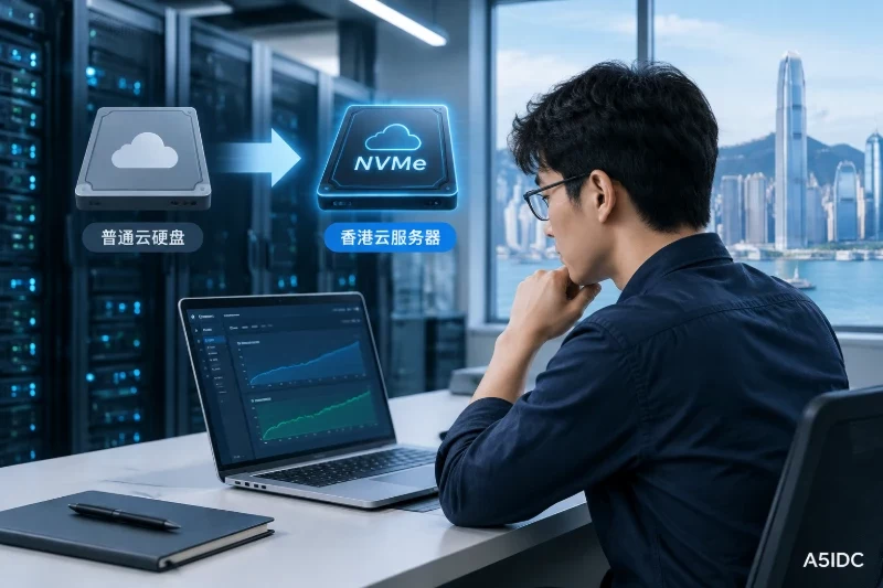 从普通云硬盘迁移到香港云服务器NVMe盘，如何评估I/O收益、停机窗口与回退条件？