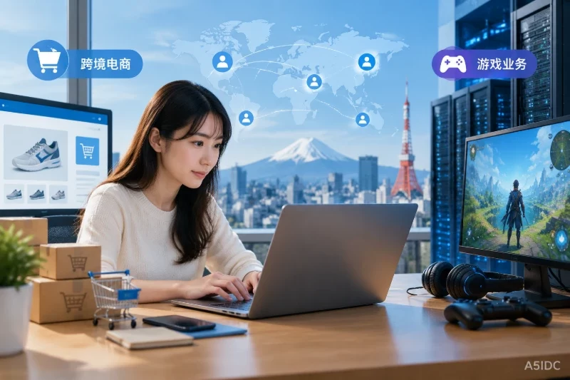 跨境电商与游戏业务如何选择日本服务器:按用户地区、并发规模和带宽需求判断