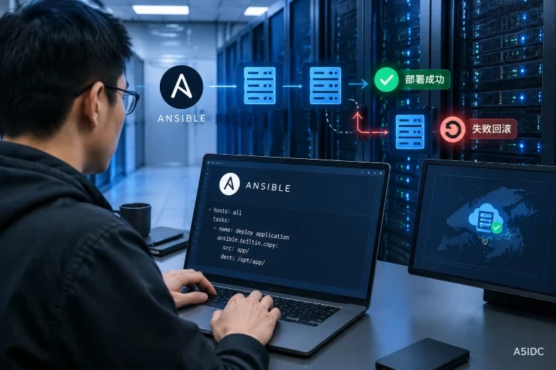 香港服务器如何用Ansible实现重复部署与失败回滚