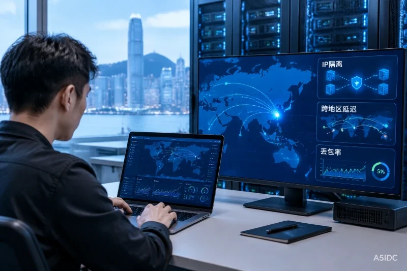 评测香港站群服务器时,IP隔离、跨地区访问延迟和丢包率应如何采样解读