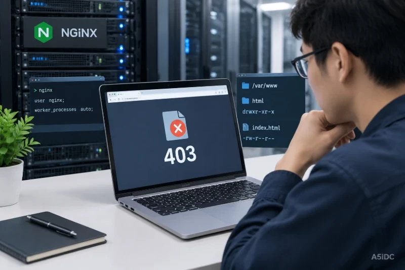 韩国服务器网站出现403怎么办：检查Nginx服务身份与目录权限
