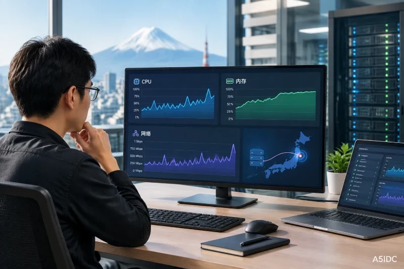 日本服务器部署网站或API访问变慢,如何按CPU、内存和网络指标定位瓶颈