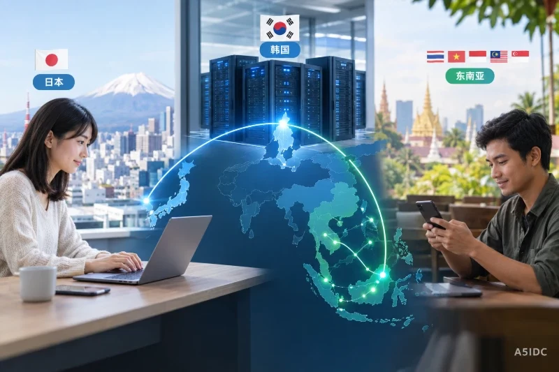 日本和东南亚用户部署韩国服务器是否合适:按访问路径判断
