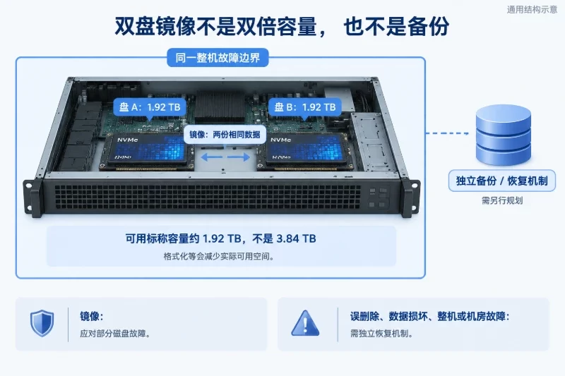 把业务条件换成一份可采购的配置 / 磁盘容量按增长和运维空间倒推配图