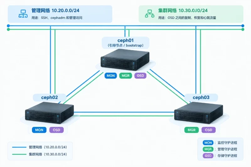 一、准备条件与部署规划配图