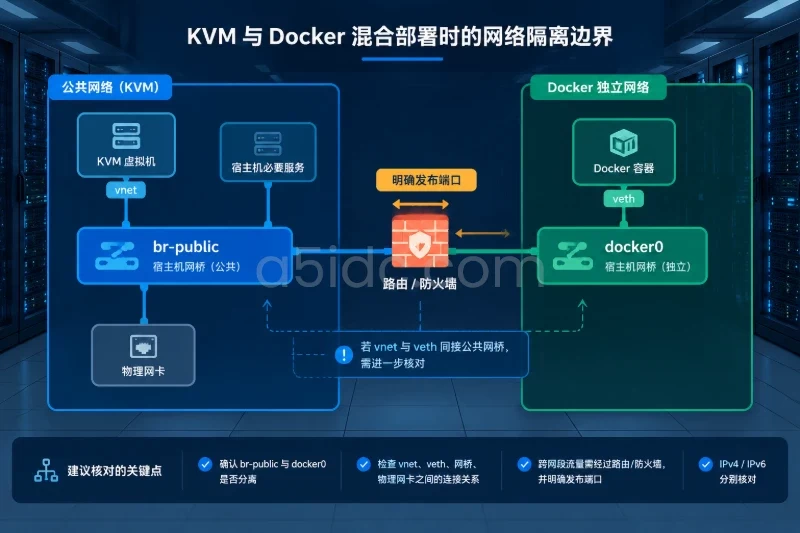 网络隔离的工作机制 / 混合部署时容易出现的网络交叉配图