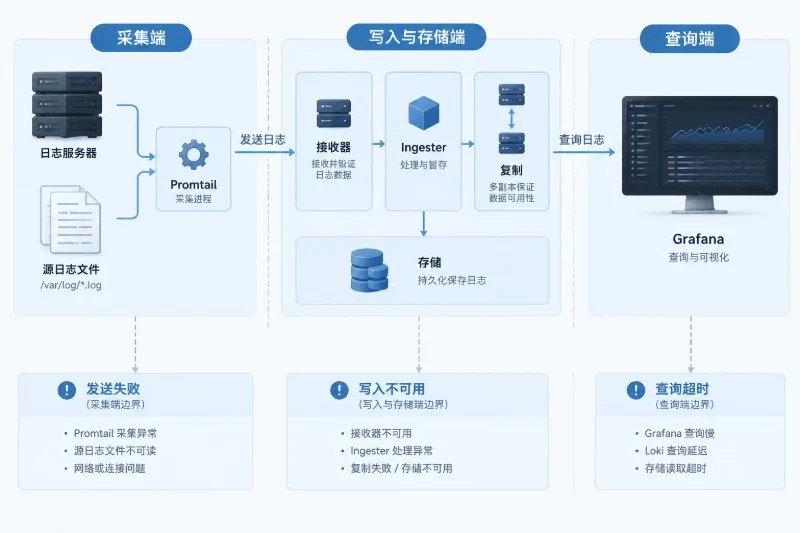 先判断故障影响在哪一段配图