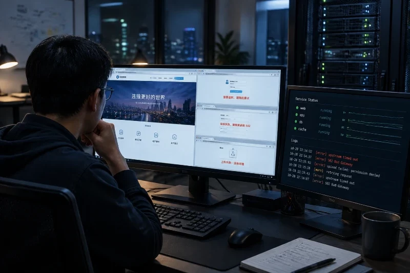 建立&ldquo;表面可用但核心业务链路异常&rdquo;的生产变更排障语境。
