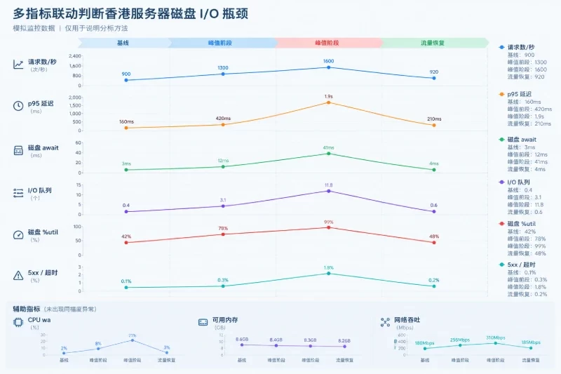 用联动数据判断是否真的是磁盘瓶颈配图