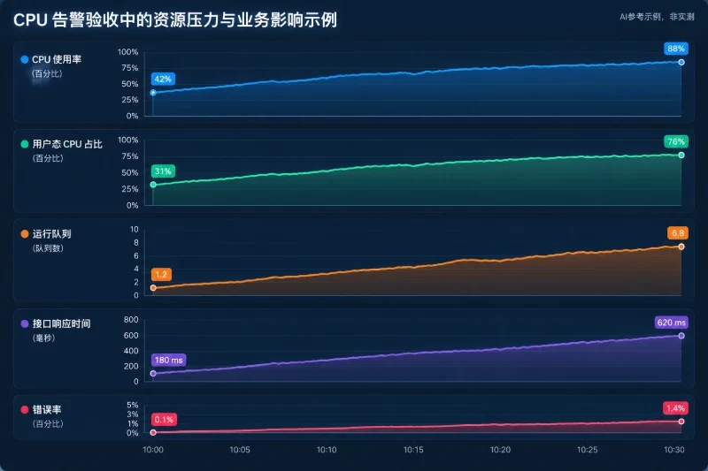 CPU 告警如何验收 / 正常与异常的判断配图