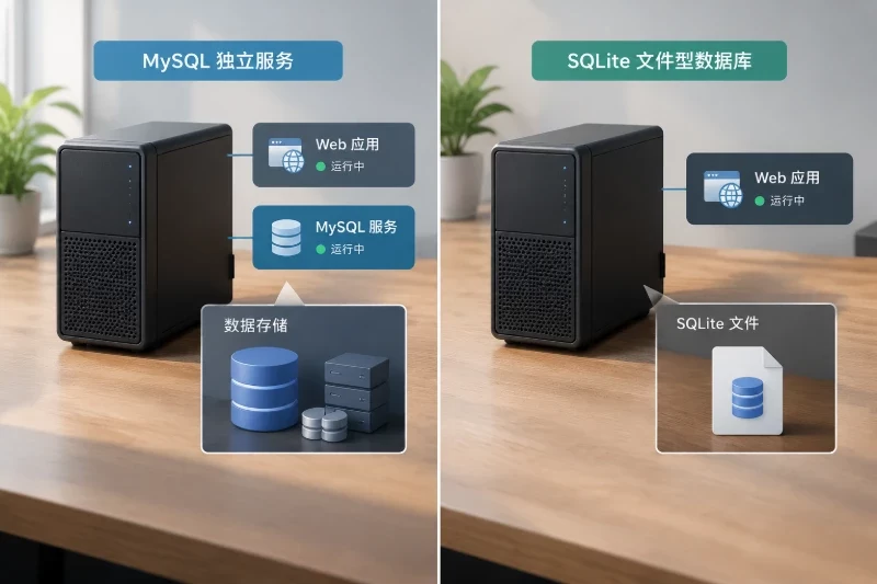 迁移到 SQLite 前必须满足的条件配图