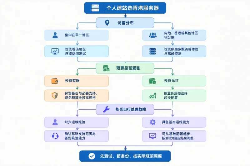 先确定访问地区,再判断网络是否合适配图
