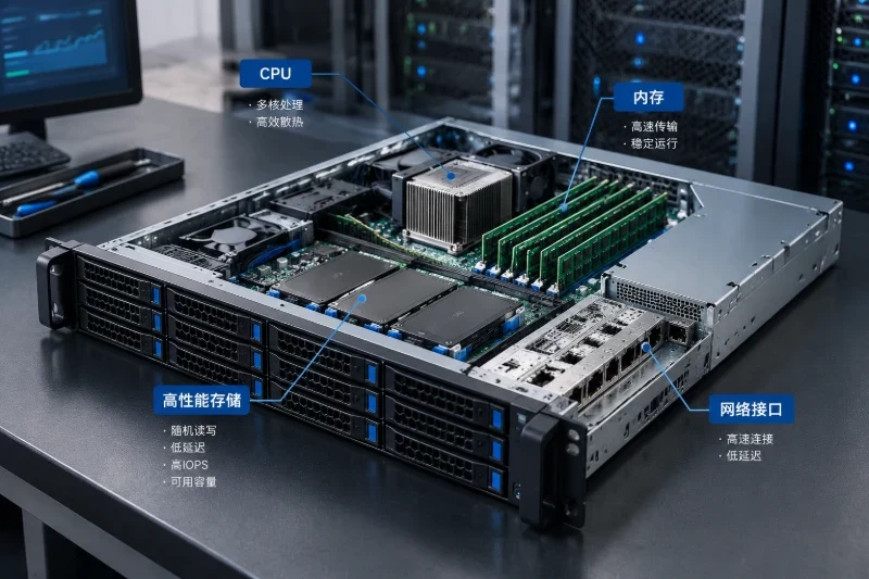 存储：订单写入更关注延迟和IOPS，不只是容量配图