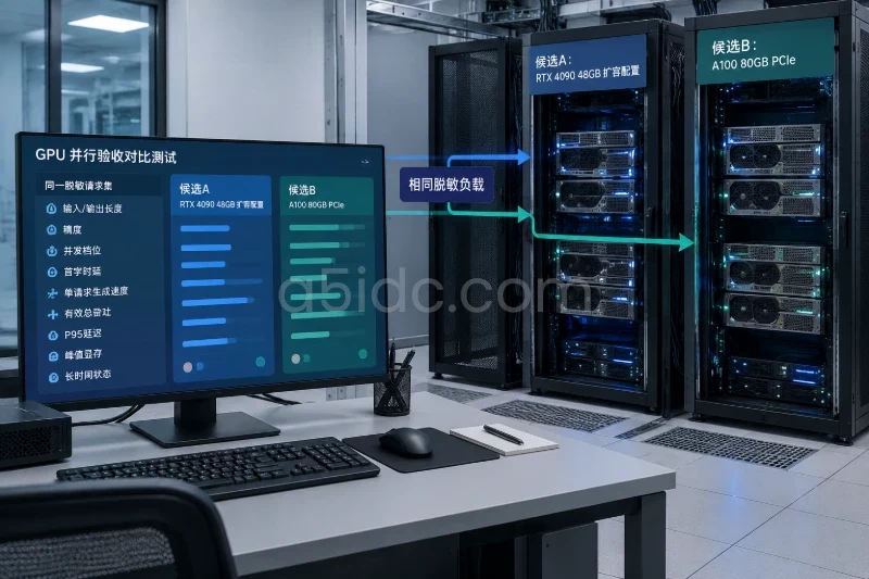 有明确服务目标时,用同一份负载验收配图