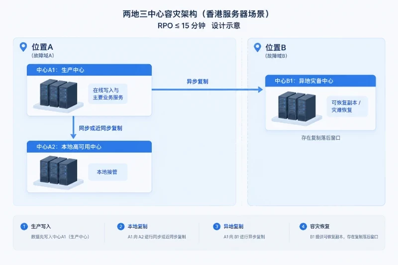 三个中心的角色与数据路径配图