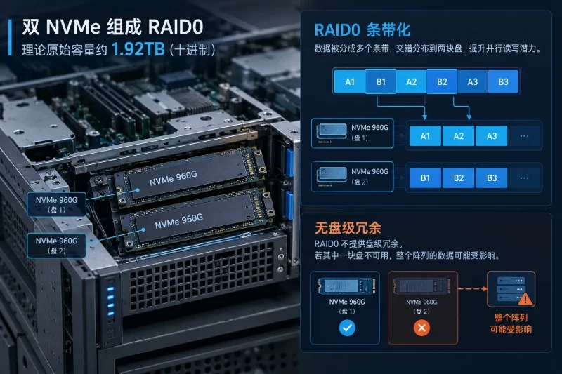 双NVMe RAID0对全量扫描能带来什么配图