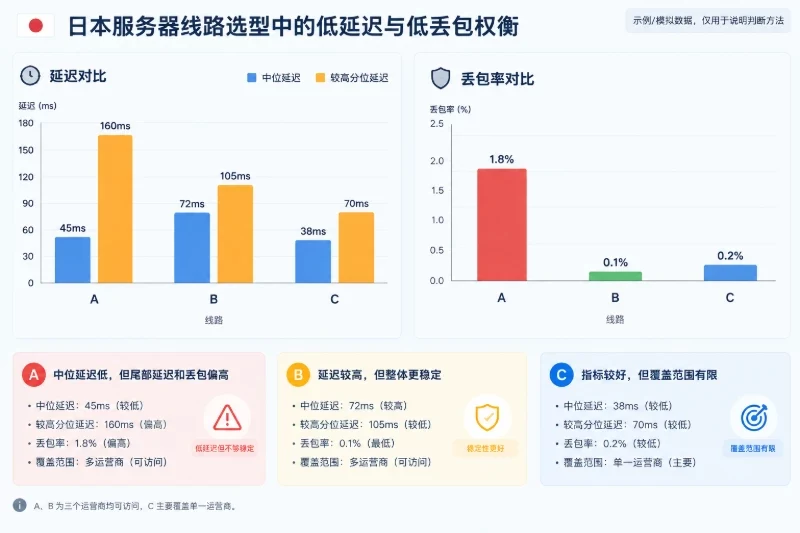 如何在低延迟和低丢包之间做决定配图
