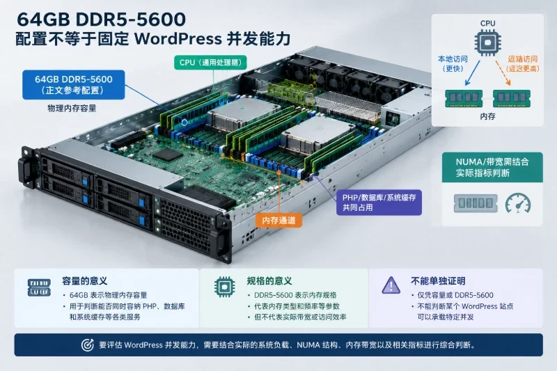 五、什么情况下才进一步检查 DDR5、NUMA 和内存带宽配图