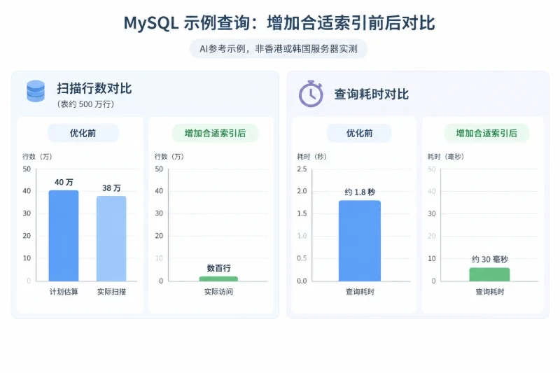 按执行计划判断索引是否缺失配图