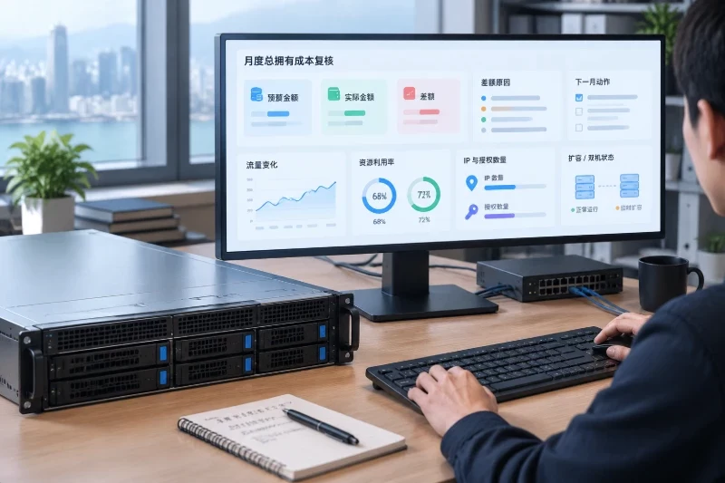 预算边界：用示例账单和年度口径做决策配图