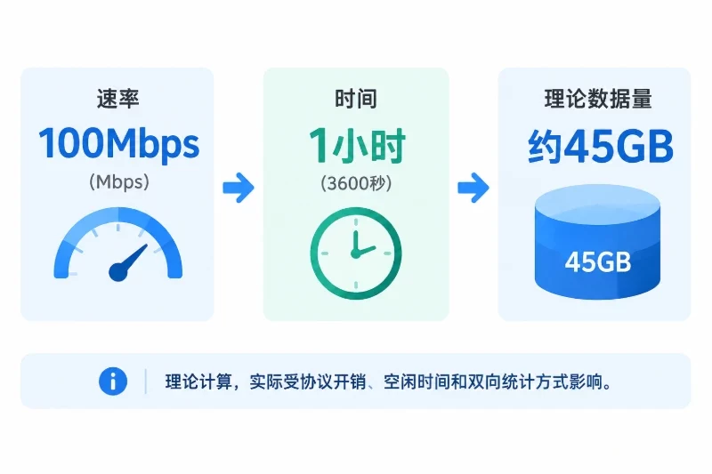 流量验收:先弄清计费单位,再估算真实用量配图