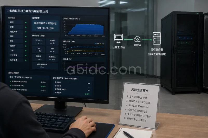 用压测结果做最终判断配图