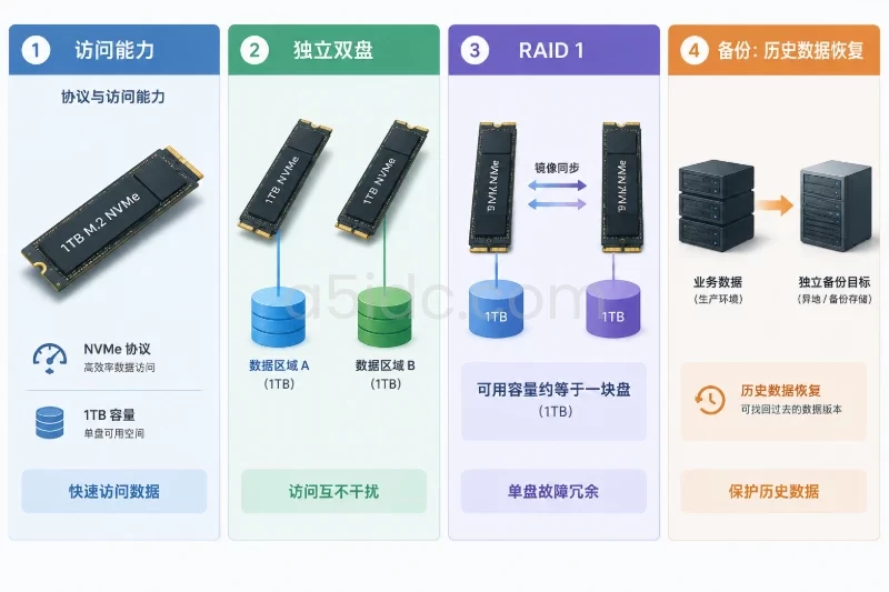 容量与数据保护:买到的容量不等于可用业务空间配图
