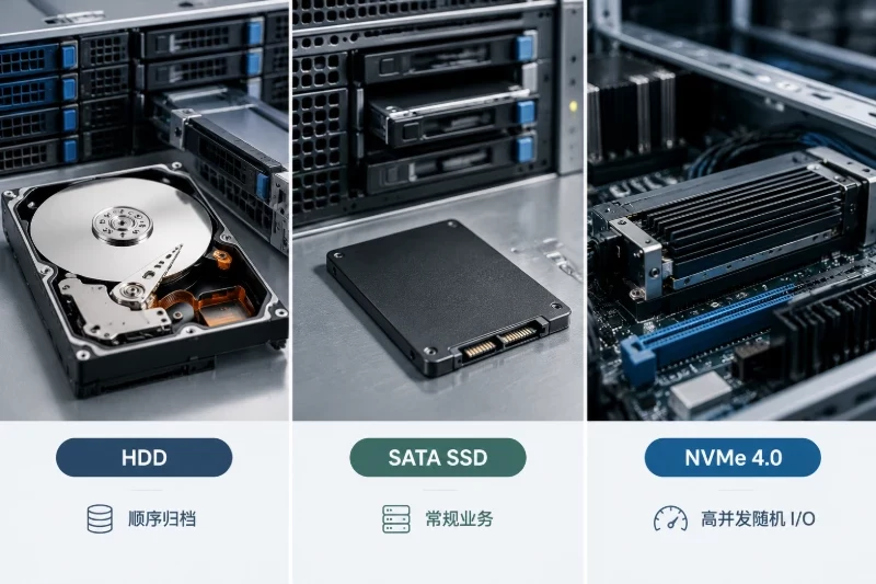 第5层:在确认本地存储受限后,再从 HDD 升级到 NVMe 4.0配图